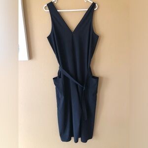 Athleta sleeveless v-neck jumpsuit